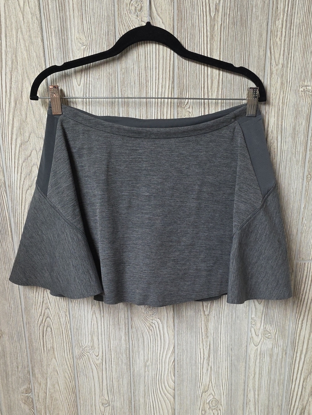 Athleta Match Point Skort Heathered Grey Womens Size Small